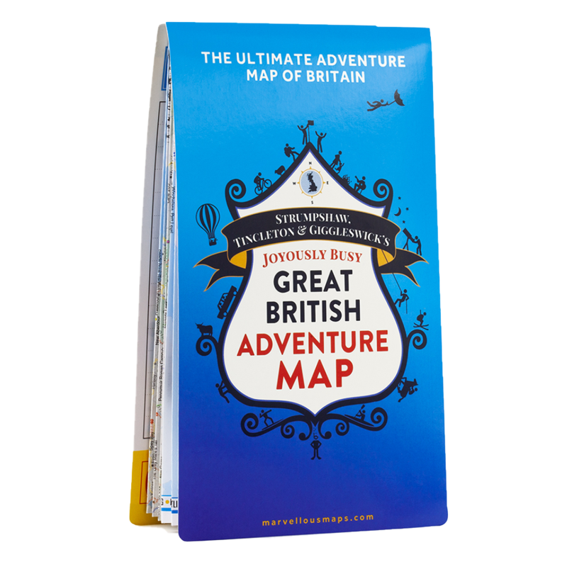 ST and G's Great British Adventure Map